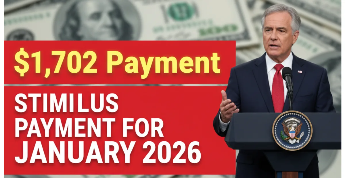 $1,702 Stimulus Payments January 2026 – Full Distribution Schedule